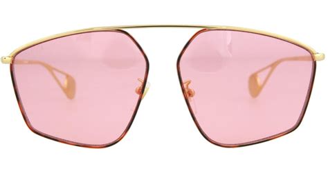 gucci pink aviators|gucci aviator sunglasses men's.